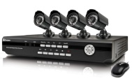Swann Dvr4-1200 4 Channel Video Recorder With 2 X Pro-560 Cameras And