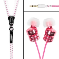Zipbuds Earphones (Pink with White) Previous Generation