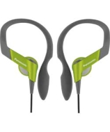 Panasonic Water Resistant Sports Clip Headphones - Green