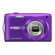 Nikon COOLPIX S3300 16MP 6x Opt Zoom 2.7 LCD - Purple