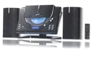 Supersonic Home Micro Stereo System Mp3 Cd Player Fm Radio Wall Mountable
