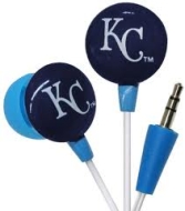 iHip MLF10169CHC MLB Chicago Cubs Printed Ear Buds, Blue/Red