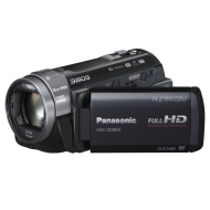 Panasonic SD800 Full HD 1920x1080p (50p) 3D Ready Camcorder - Black (3MOS sensor, SD Card Recording, x20 Intelligent Zoom, 35mm Wide Angle Leica Lens