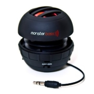 Monster Bass Mini Speaker for iPhone / iPad / iPod / MP3 Player / Laptop - Black