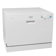 Koldfront 6 Place Setting Countertop Dishwasher - White