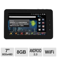Visual Land V-NET VL-760 - 248 MHz - RAM 64 MB - WLAN - Windows CE 5.0 - 7" Widescreen TFT 800 x 480 ( WVGA ) - black