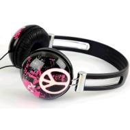 iWorld Street Art Headphones - Compatible with Apple IPod/IPhone and MP3 Player