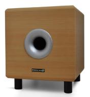 Hyundai Multicav 20cm Aktiv Heimkino Subwoofer beige 100W