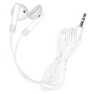 White Stereo Headphones / Earphones