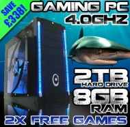 VIBOX Precision 6 **** DEAL **** - Home, Office, Family, Gaming PC, Multimedia, Desktop, PC, Computer, - PLUS X2 FREE GAMES! ( Overclocked 4.0GHz AMD