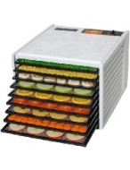 Excalibur 3900 Deluxe Series 9 Tray Food Dehydrator - White