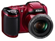 Nikon Coolpix 16MP/26x Zoom Camera Red