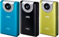 JVC PICSIO Full HD GC-FM2 Digital Pocket Camcorder with 3" LCD, CMOS, 5 Megapixel Image, 2.1 Megapixel Video