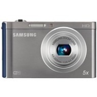 Samsung EC-DV300FBPBUS DV300F Black 16MP DualView Digital Camera with 5x Zoom