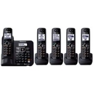 Panasonic - DECT 6.0 Expandable Cordless Phone System with Digital Answering System KX-TG6645B