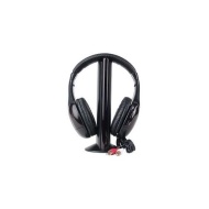 MH2001 5-in-1 Hi-Fi S-XBS Wireless Headphones w/FM Radio