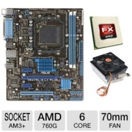 Asus M5a78l-m Lx Plus Amd 760g Am3+ Motherb Bundle