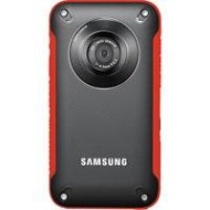 Samsung HMX-W300RN Rugged Full HD 1080p Pocket Camcorder (Red)