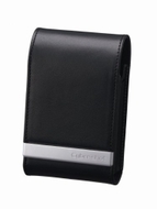 Sony LCS-THM/B Genuine Leather Soft Carrying Case for Sony T300, T70, and T2 Digital Cameras (Black)