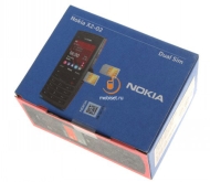 Nokia X2-02 dark silver Dual Sim