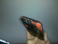HTC Droid Incredible Caught On Fire