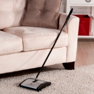 BISSELL - Natural Sweep Upright Sweeper - Stainless-Steel 92N0