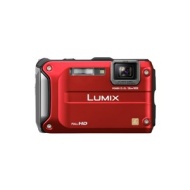 Panasonic Lumix FT3 Waterproof and Shockproof / 12.1 Megapixel / 4.6x Optical Zoom / 2.7 inch LCD / Digital Camera / Red