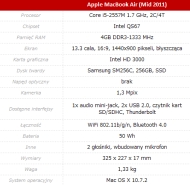 Apple MacBook Air (mid 2011)