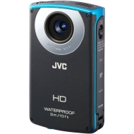 JVC Picsio GC-WP10 Black Waterproof High Def Camcorder w/ 3" LCD Display, Touchscreen