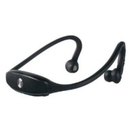 LT Black Sports Bluetooth Neckband Wireless Headphones / Headset with Mic / Remote - For use with all Smartphones, Apple, iPod Touch, iPad, iPhone, A
