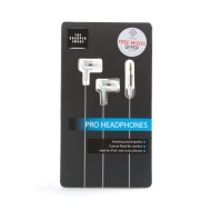 The Sharper Image Chrome Pro Headphones for iPhone, iTouch, iPods and all Music Devices