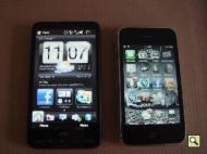 Duel HTC Touch HD2 et iPhone 3GS