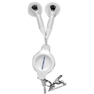 Scosche Iuhp4 Retractable Earbud Headphones