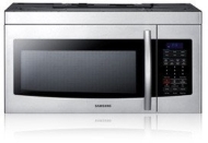 Samsung - 1.7 Cu. Ft. Over-the-Range Microwave - Stainless-Steel