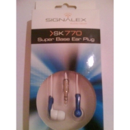 Super Bass Ear plug Earphones for IPHONE / IPODS AND all MP3 Players