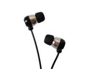 TechHead Metallic iBuds Black