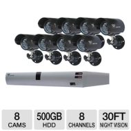 Night Owl O-885 8 Channel H.264 Level Smart Surveillance Dvr
