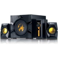 Genius GX-Gaming SW-G2.1 3000 with Two Input Jacks for PC/TV/DVD/Game Devices