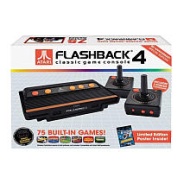 Atari Flashback 4 Classic Game Console in Black