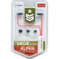 Siege Audio Alpha Stereo Ear Buds (Green)