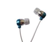 TechHead Metallic iBuds Blue