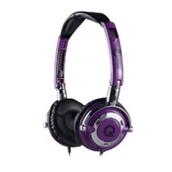 QOOpro LowRider Super Bass Stereo Headphone Color: Purple