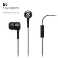 elago E5 In-Ear Noise-Reducing Earphones with Superior Comfort (Compatible iPhone 4, 1G/3GS; Control-Talk with Built In Microphone)
