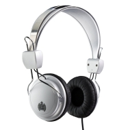 Ministry of Sound 004 Headphones - Silver/Black with Black Cable