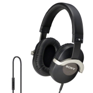 Sony DRZX701iP Around-Ear Stereo Headphones with Mic and Remote