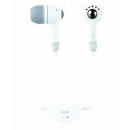 ILUV LV3012NP ILUV IN EAR EARPHONES IN WHITE