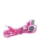 Wired--up iPod Stereo Headphones / Earphones - Pink