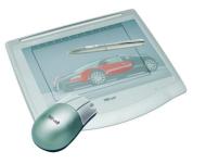 TB-2100 Graphics Tablet (4.5" x 6" - 3048 lpi - Pen, Mouse - USB)