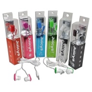 2 Pack Vibe Juicys Comforty MP3 Earbuds Stereo Headphones 3.5mm