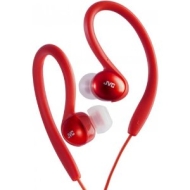 JVC HA EBX5R - Casque ( embout intra-auriculaire (avec montage sur l'oreille) ) - rouge